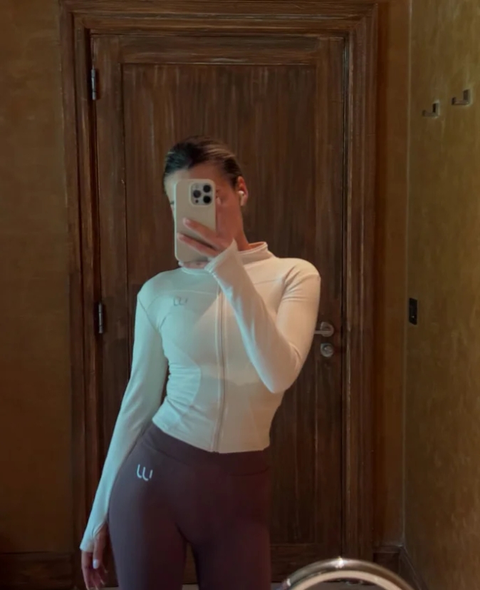 Bluză sport cu fleece