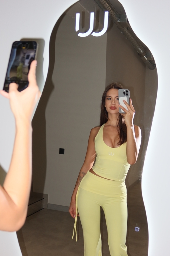 Fold-over leggings set