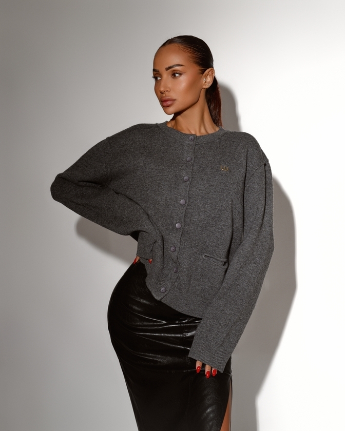 Wool and cashmere cardigan