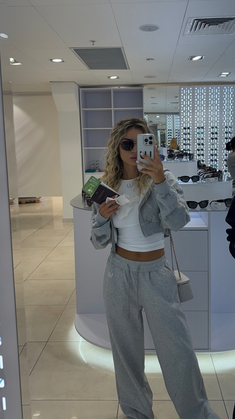 Cropped tracksuit